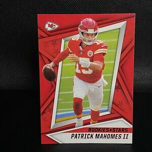 #68 Patrick Mahomes Il Red 2021 Panini Rookies & Stars Kansas City Chiefs NFL